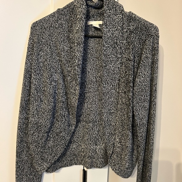 H&M Charcoal Open Front Cardigan - Picture 4 of 6
